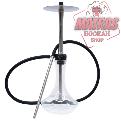 Наргиле Geometry Hookah Little Bro - Steel 1