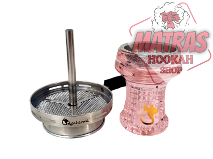 Dschinni Nero Glassbowl Pink Set