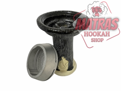 Dschinni Royal Stone Phunnel Bowl Negro Чашка за наргиле