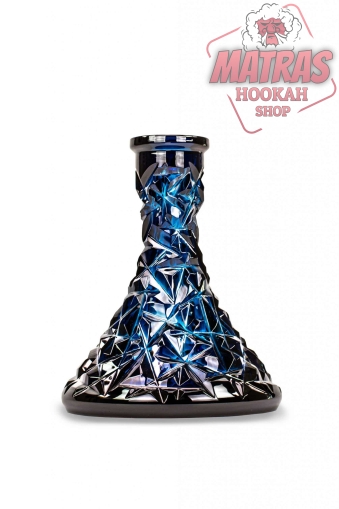 Caesar Crystal Bohemiae Rock – Azure Кристална Ваза за Наргиле