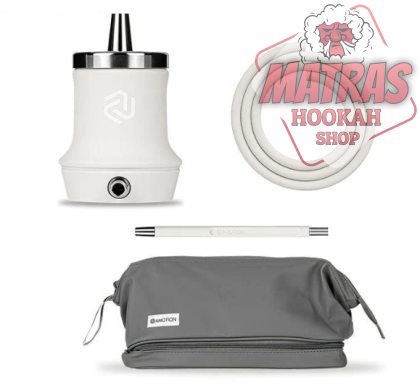 AMOTION ROAM TRAVEL SHISHA SET - STONE