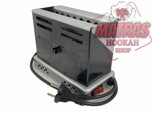 Hot plate for 6 charcoals