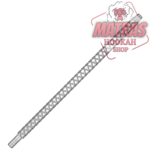 Aladin - Fine 38cm - Silver Накрайник за Наргиле