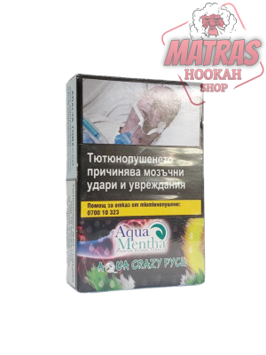 Aqua Mentha 50гр. Crazy Pych Тютюн за Наргиле