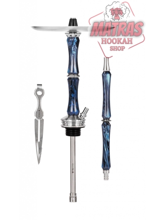 Наргиле Ocean Hookah Kaif Stem Steel Blue