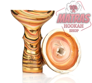 Don Bowl Navi Phunnel Orange Gecko Чашка за наргиле