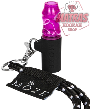 Moze Tip Wavy Line Purple Персонален Мундщук за наргиле 