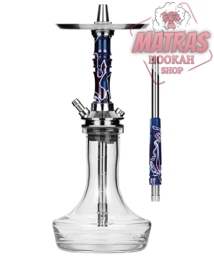 Наргиле Moze Breeze Pro - Candy Line Blue/Purple