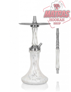 Наргиле Ocean Hookah Kaif “S” 2nd Edition Steel / White