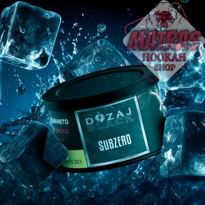 Dozaj Black 25гр. Subzero Тютюн за Наргиле